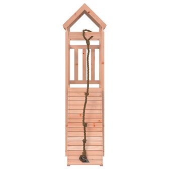 Speelhuis met klimwand massief douglashout 4