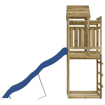 Speelhuis ge&iuml;mpregneerd grenenhout 5