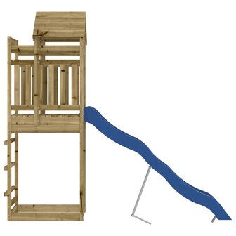 Speelhuis ge&iuml;mpregneerd grenenhout 6