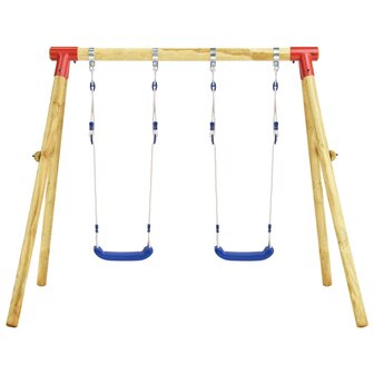 Schommelset 230x130x166 cm grenenhout 3