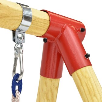 Schommelset 230x130x166 cm grenenhout 4