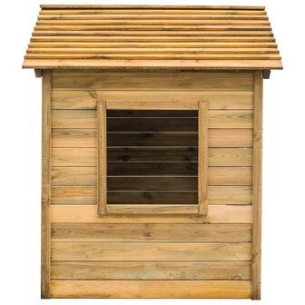 Buitenspeelhuis 120x120x146 cm grenenhout 3