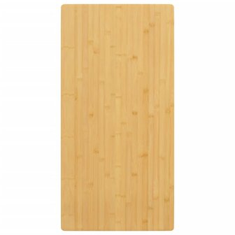 Tafelblad 40x80x1,5 cm bamboe 1