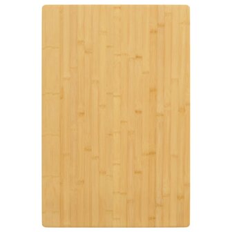 Tafelblad 60x100x1,5 cm bamboe 1