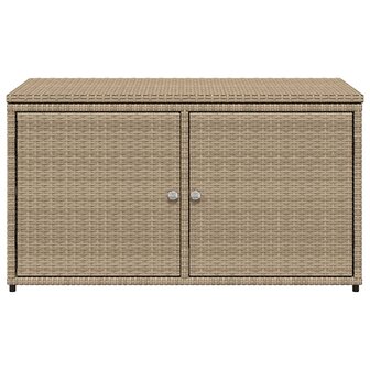 Tuinkast 110x55x60,5 cm poly rattan beige 7