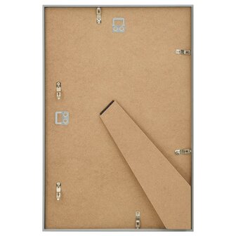 Fotolijsten 5 st voor wand of tafel 70x90 cm MDF zilverkleurig 6