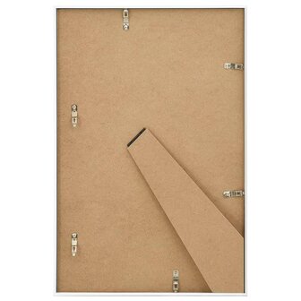 Fotolijsten 5 st voor tafel 21x29,7 cm MDF wit 6