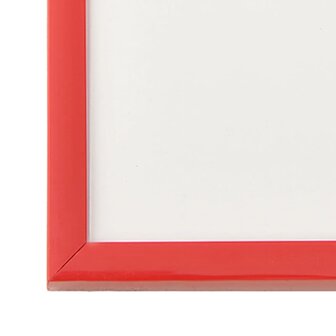 Fotolijsten 5 st voor wand of tafel 70x90 cm MDF rood 5