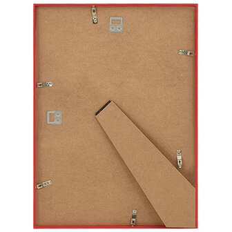 Fotolijsten 5 st voor wand of tafel 70x90 cm MDF rood 6