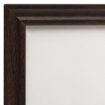 Fotolijsten 3 st voor tafel 21x29,7 cm MDF zwart 6