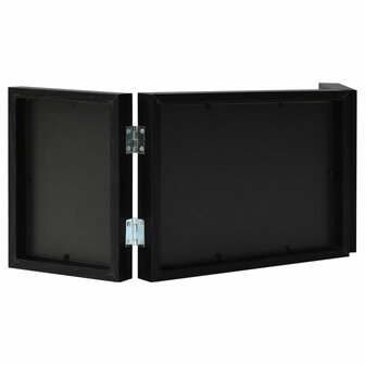 Fotolijst drieluik 22x15 cm+2x(10x15 cm) zwart 3