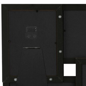 Fotolijst voor 4x(13x18 cm) foto MDF zwart 4