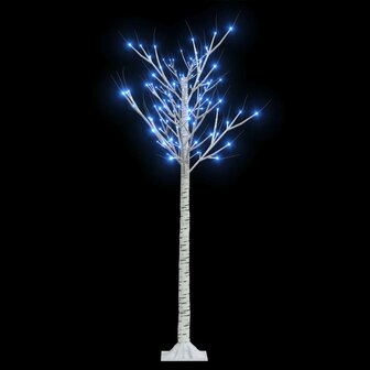 Kerstboom wilg met 140 blauwe LED&amp;apos;s binnen en buiten 1,5 m 2