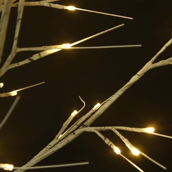 Kerstboom wilg met 180 warmwitte LED&amp;apos;s binnen en buiten 1,8 m 4