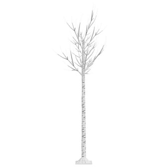 Kerstboom wilg met 180 warmwitte LED&amp;apos;s binnen en buiten 1,8 m 5