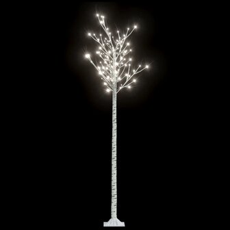 Kerstboom wilg met 200 koudwitte LED&amp;apos;s binnen en buiten 2,2 m 2