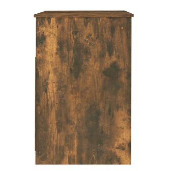 Ladekast 40x50x76 cm bewerkt hout gerookt eikenkleurig 7