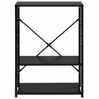 Magnetronkast 60x39,6x79,5 cm bewerkt hout zwart 3