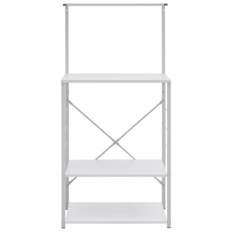 Magnetronkast 60x39,6x123 cm bewerkt hout wit 3