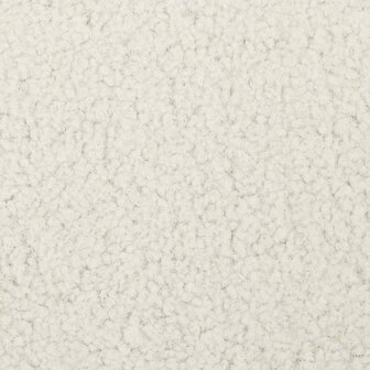 Hocker rond fleece wit 5