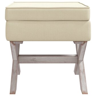 Opbergkruk 45x45x49 cm linnen beige 3