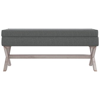 Opbergkruk 110x45x49 cm stof donkergrijs 3