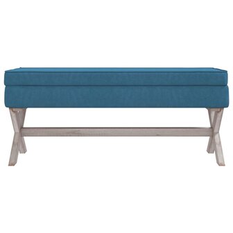 Opbergkruk 110x45x49 cm fluweel blauw 3