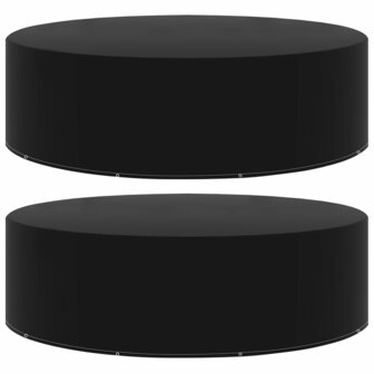 Tuinmeubelhoezen 2 st met 10 oogjes 325x90 cm 1