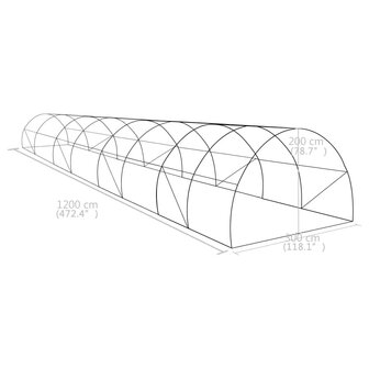 Kas 36 m&sup2; 1200x300x200 cm 12