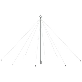Kerstboomverlichting 800 LED&amp;apos;s binnen/buiten 5 m meerkleurig 3