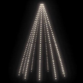 Kerstboomverlichting met 400 LED&amp;apos;s koudwit net 400 cm 4