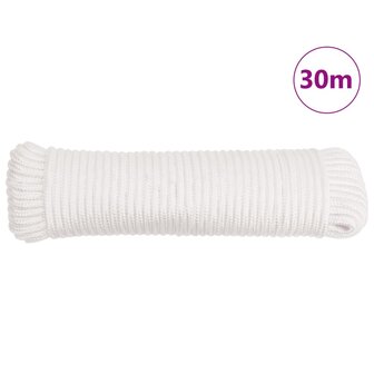 Anker met touw inklapbaar 0,7 kg smeedijzer zilverkleurig 10
