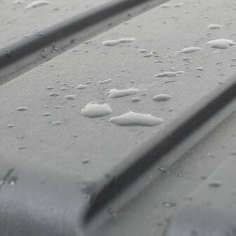 Opbergbox 118x53x57 cm polypropyleen zwart 10