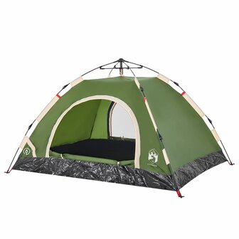 Tent 2-persoons snelontgrendeling groen 5