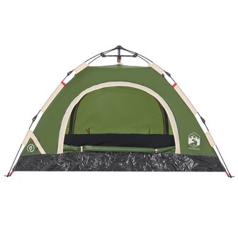 Tent 2-persoons snelontgrendeling groen 6