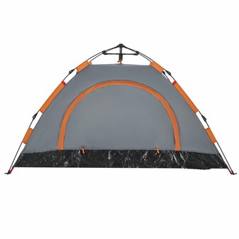 Tent 2-persoons snelontgrendeling grijs 9