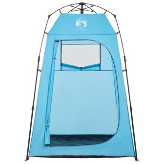 Privacytent snelsluiting waterdicht blauw 7