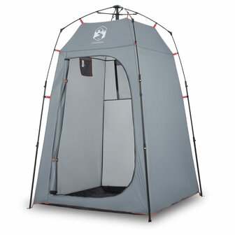 Privacytent snelsluiting waterdicht grijs 2