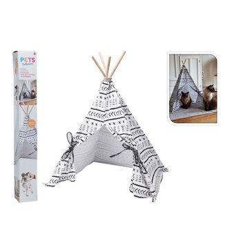 Pets Collection Dierentent Tipi 56x56x74 cm canvas 2