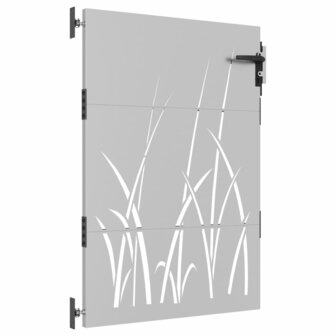 Poort 85x125 cm grasontwerp cortenstaal 3