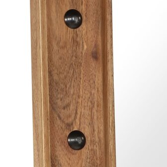 Spiegel 50x50 cm massief acaciahout 4