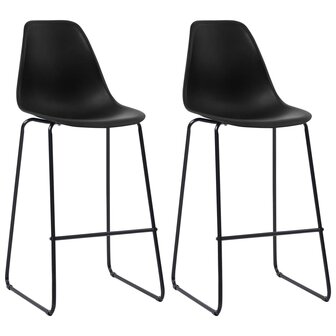 3-delige Barset kunststof zwart 6