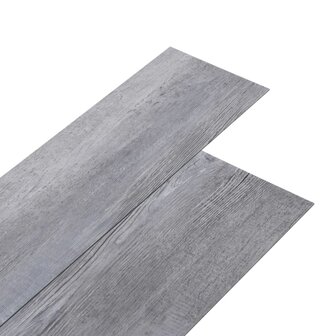 Vloerplanken zelfklevend 5,21 m&sup2; 2 mm PVC mat houtgrijs 2