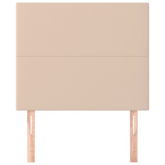 Hoofdborden 2 st 80x5x78/88 cm kunstleer cappuccinokleurig 3