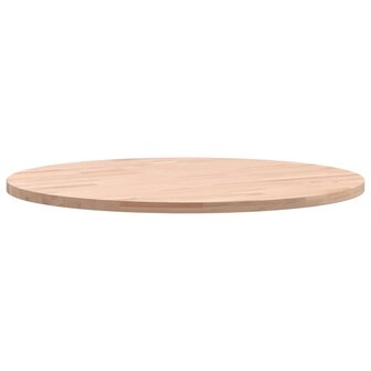 Tafelblad rond &Oslash;50x1,5 cm massief beukenhout 6