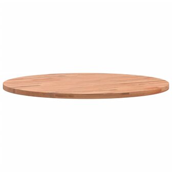 Tafelblad rond &Oslash;50x1,5 cm massief beukenhout 5