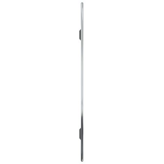 Wandspiegel 60x50 cm zilverkleurig 4