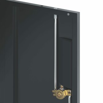 Archiefkast 90x40x40 cm staal antracietkleurig 7