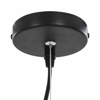 Plafondlampen 2 st halfrond E27 50 cm zwart en goudkleurig 9
