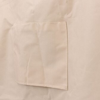 Tuinhoes 3-zitsbank 600D 159x84x56/81 cm oxford beige 10